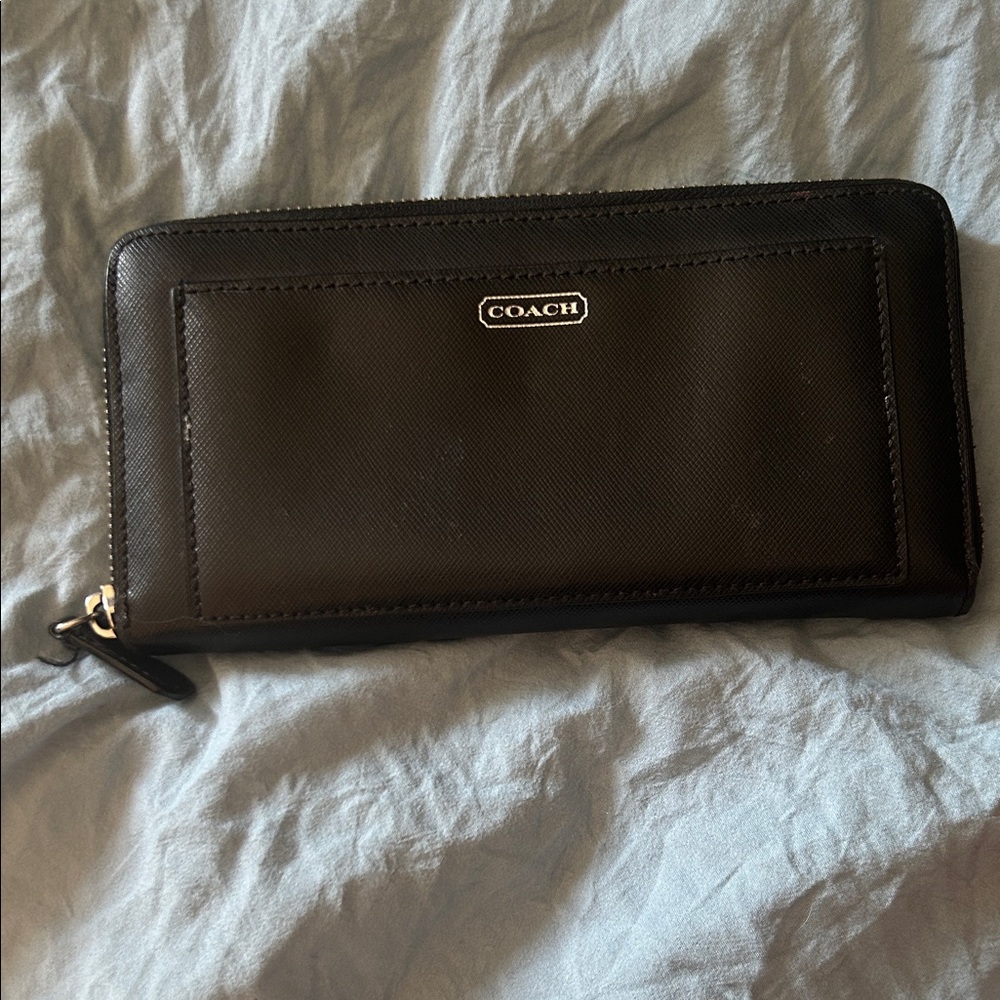 Coach Black Wallet